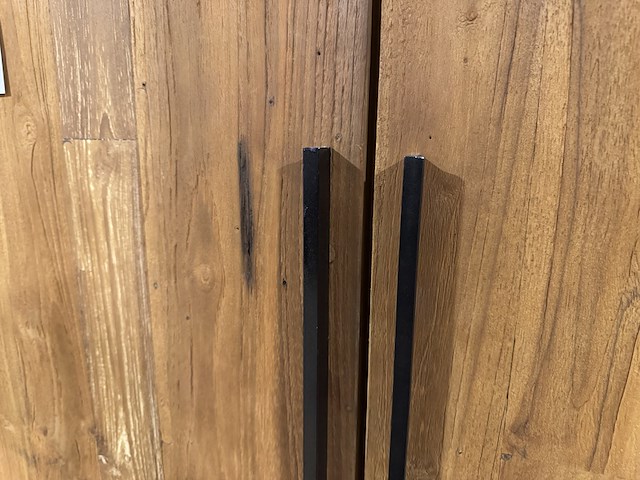 Kast, bruin + zwart - afbeelding 4 van  4