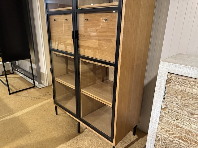 Kast, bruin + zwart - afbeelding 4 van  5