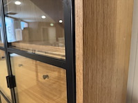 Kast, bruin + zwart - afbeelding 5 van  5