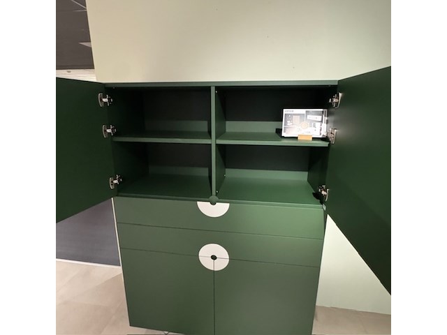 Kast castelijn, disk, groen - afbeelding 5 van  8