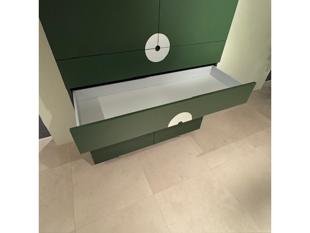 Kast castelijn, disk, groen - afbeelding 7 van  8