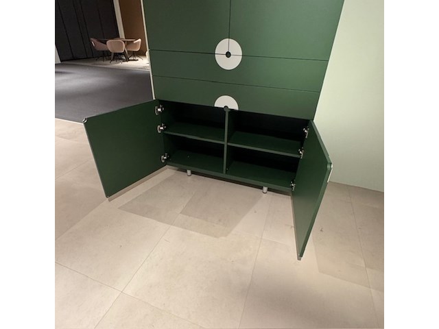 Kast castelijn, disk, groen - afbeelding 8 van  8