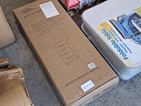 Kast met 4 lades, deuba, wit - afbeelding 3 van  3