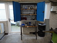 Kast met frees/boor toebehoren