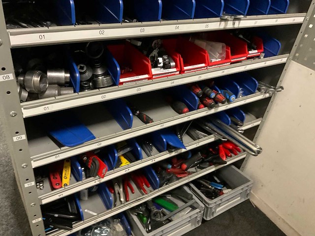 Kast met handgereedschap (2x) - afbeelding 5 van  14