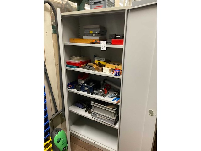 Kast met handgereedschap (6x) - afbeelding 15 van  26