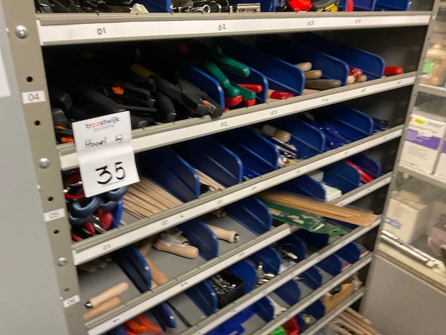 Kast met handgereedschap (6x) - afbeelding 23 van  26