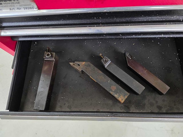 Kast met machine gereedschappen voor draaien - afbeelding 9 van  9