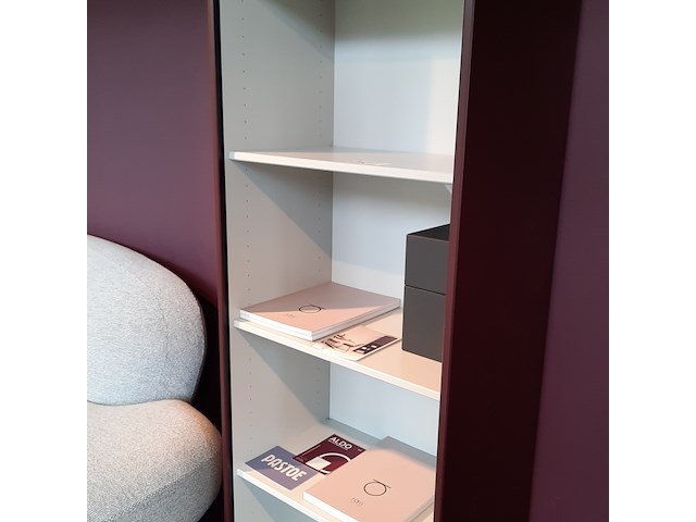 Kast pastoe, a'dammer, burgundy - afbeelding 3 van  4