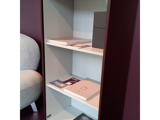 Kast pastoe, a'dammer, burgundy - afbeelding 4 van  4
