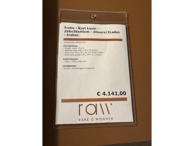Kast treku, lauki, indian - afbeelding 2 van  7