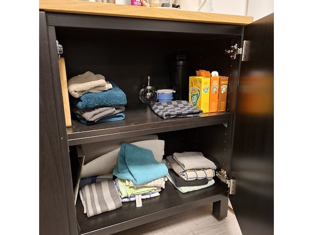 Kast v.v. waskom en mengkraan, 3-deurs - afbeelding 3 van  15