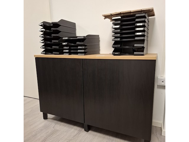 Kast v.v. waskom en mengkraan, 3-deurs - afbeelding 4 van  15