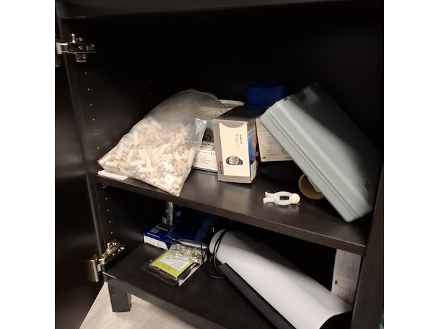 Kast v.v. waskom en mengkraan, 3-deurs - afbeelding 6 van  15