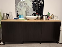 Kast v.v. waskom en mengkraan, 3-deurs - afbeelding 1 van  15