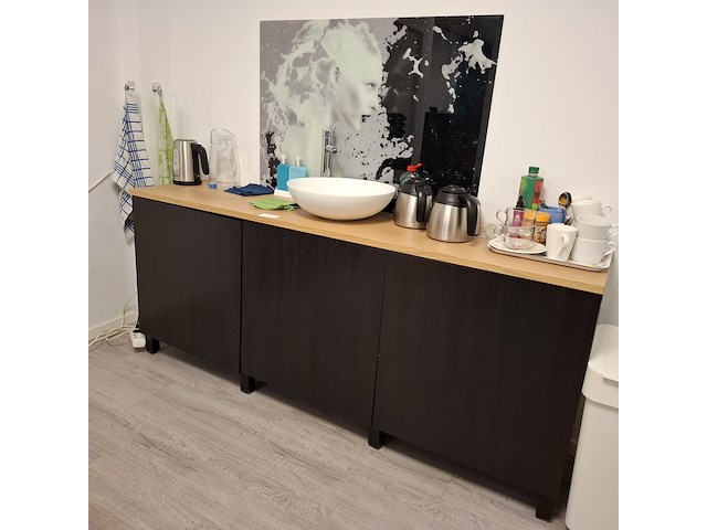 Kast v.v. waskom en mengkraan, 3-deurs - afbeelding 9 van  15