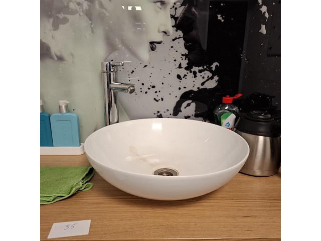 Kast v.v. waskom en mengkraan, 3-deurs - afbeelding 10 van  15