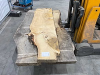 Kastanje hout planken (3x) - afbeelding 2 van  6