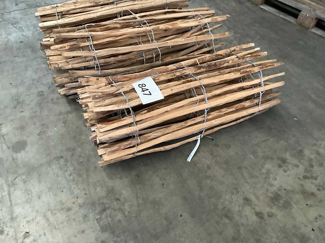 Kastanje schapenhek 460x90 cm (3x) - afbeelding 4 van  11