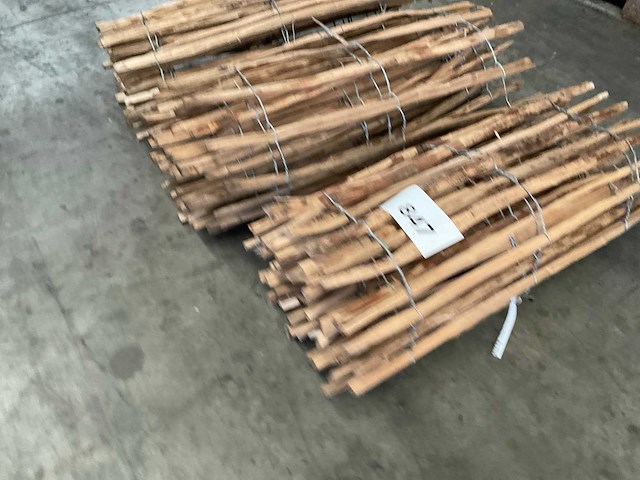 Kastanje schapenhek 460x90 cm (3x) - afbeelding 5 van  11