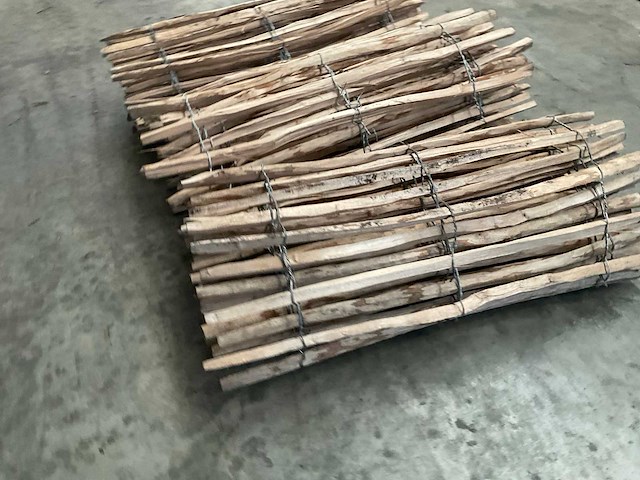 Kastanje schapenhek 460x90 cm (3x) - afbeelding 10 van  11