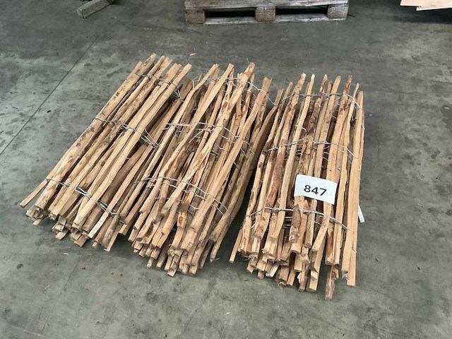 Kastanje schapenhek 460x90 cm (3x) - afbeelding 1 van  11