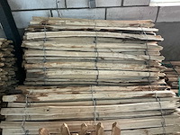 Kastanje schapenhekwerk 120cm hoog - 10 meter lengte per rol - 10 stuks - afbeelding 2 van  6