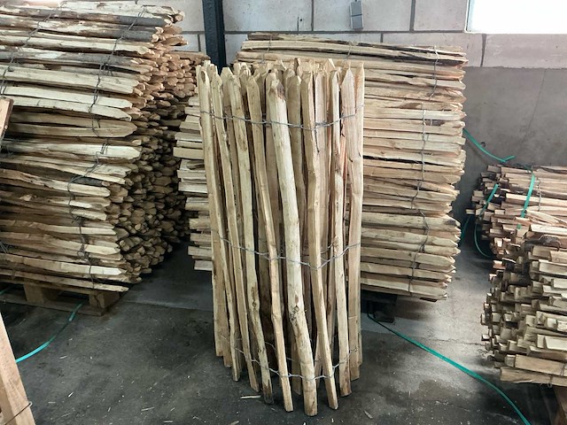 Kastanje schapenhekwerk 120cm hoog - 10 meter lengte per rol - 10 stuks - afbeelding 6 van  6