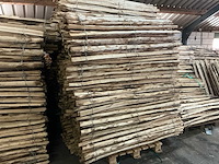 Kastanje schapenhekwerk 150cm hoog - 5 meter lengte per rol - 17 stuks - afbeelding 2 van  4