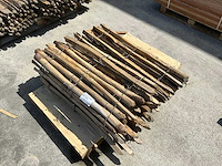 Kastanje tuinhek 1000 mm (2x) - afbeelding 1 van  7