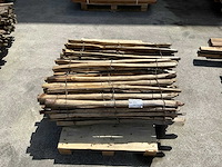 Kastanje tuinhek 1000 mm (2x) - afbeelding 2 van  7