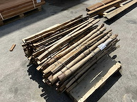 Kastanje tuinhek 1000 mm (2x) - afbeelding 3 van  7