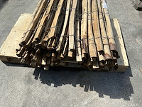 Kastanje tuinhek 1000 mm (2x) - afbeelding 4 van  7