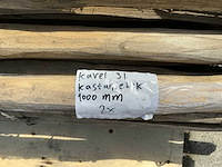 Kastanje tuinhek 1000 mm (2x) - afbeelding 7 van  7