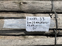 Kastanje tuinhek - afbeelding 2 van  3