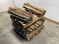 Kastanjehouten hekwerk 460x122 cm (5x) - afbeelding 4 van  11