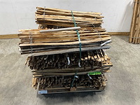 Kastanjehouten hekwerk 460x122 cm (5x) - afbeelding 5 van  11