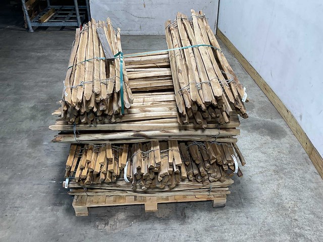Kastanjehouten hekwerk 460x122 cm (5x) - afbeelding 6 van  11