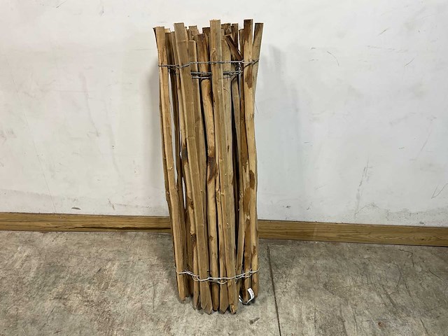 Kastanjehouten hekwerk 460x122 cm (5x) - afbeelding 7 van  11