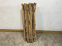 Kastanjehouten hekwerk 460x122 cm (5x) - afbeelding 7 van  11