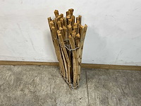Kastanjehouten hekwerk 460x122 cm (5x) - afbeelding 9 van  11