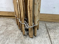 Kastanjehouten hekwerk 460x122 cm (5x) - afbeelding 11 van  11