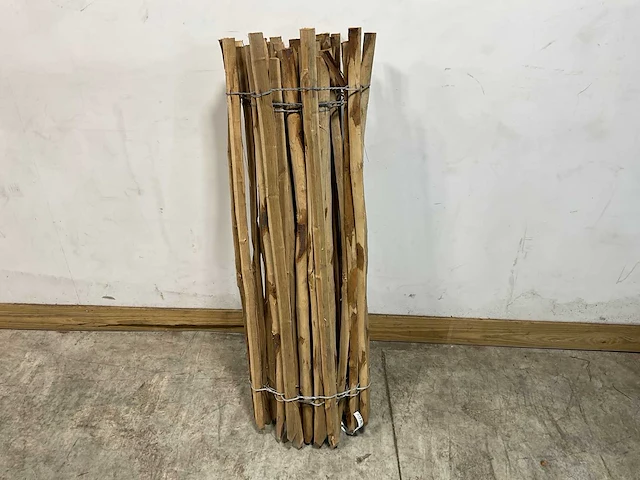 Kastanjehouten hekwerk 460x122 cm (5x) - afbeelding 7 van  11