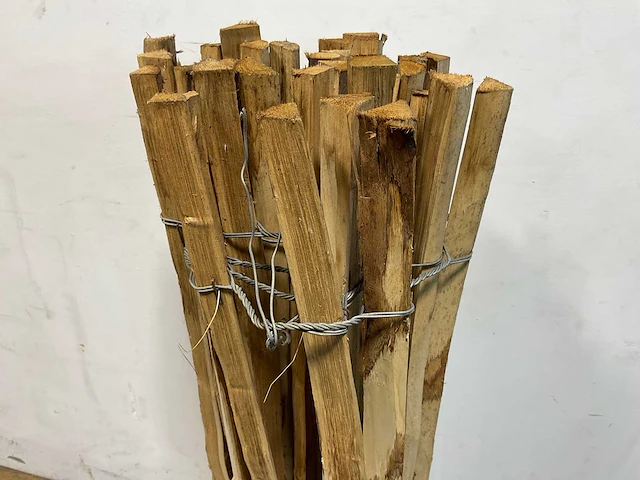 Kastanjehouten hekwerk 460x122 cm (5x) - afbeelding 10 van  11