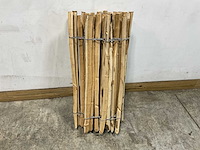 Kastanjehouten hekwerk 460x90 cm (6x) - afbeelding 3 van  5
