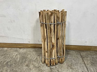 Kastanjehouten hekwerk 460x90 cm (6x) - afbeelding 4 van  5