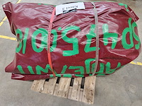 Kasteel oranje/wit springkussen - afbeelding 5 van  5