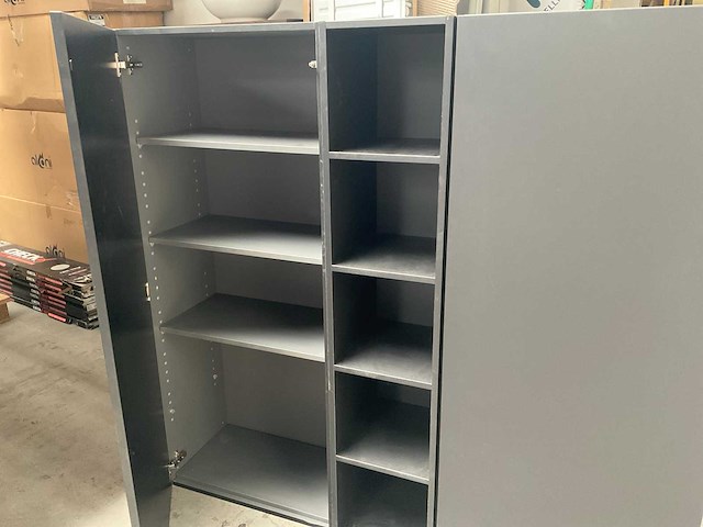 Kastenwand mat zwart - afbeelding 2 van  4