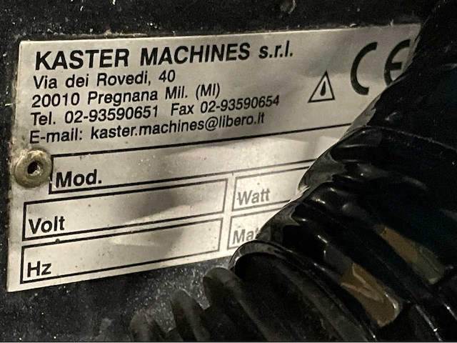 Kaster machines industriële stofzuiger - afbeelding 5 van  5