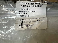 Kastscharnier half opliggend (80x) - afbeelding 4 van  7